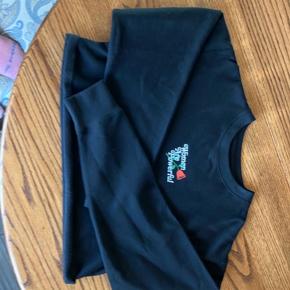 Black Crew Neck Sweater